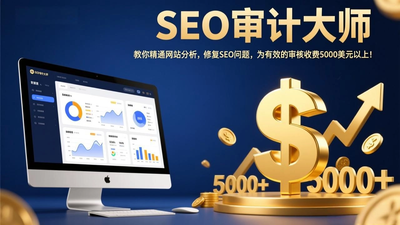 SEO审计大师：教你精通网站分析，修复SEO问题，为有效的审核收费5000美元以上！-黑猫博客