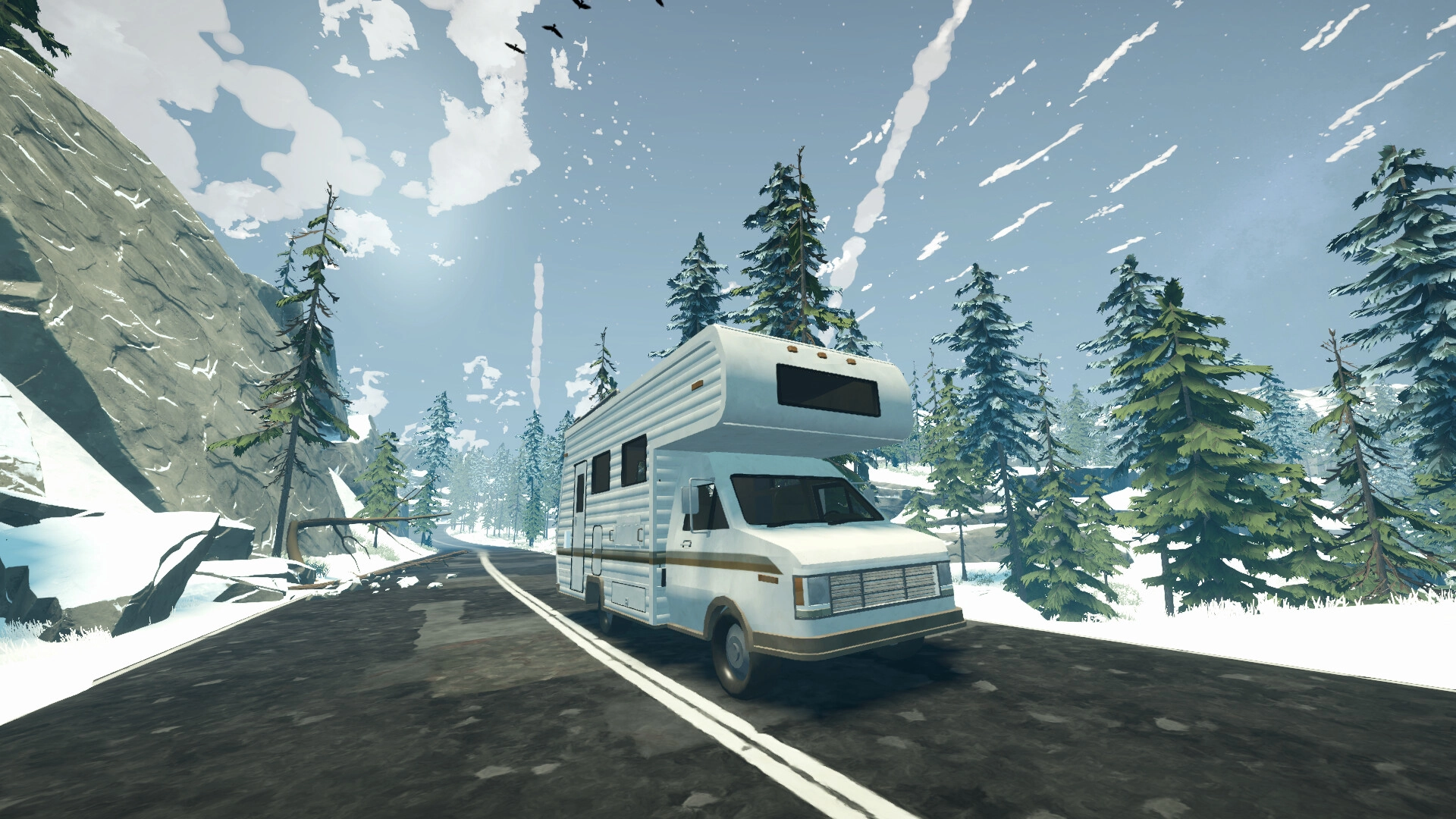 合作房车模拟器/Long Drive North: Co-Op RV Simulator-黑猫博客