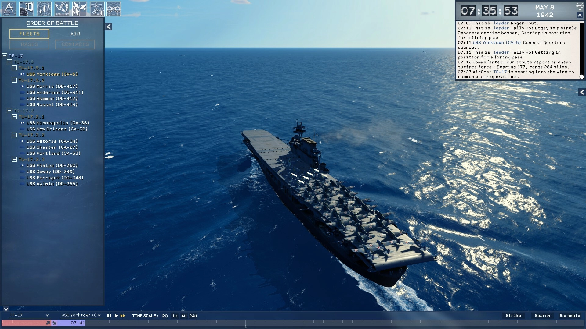 特遣舰队上将：第一卷 - 美国航母战役/Task Force Admiral - Vol.1: American Carrier Battles