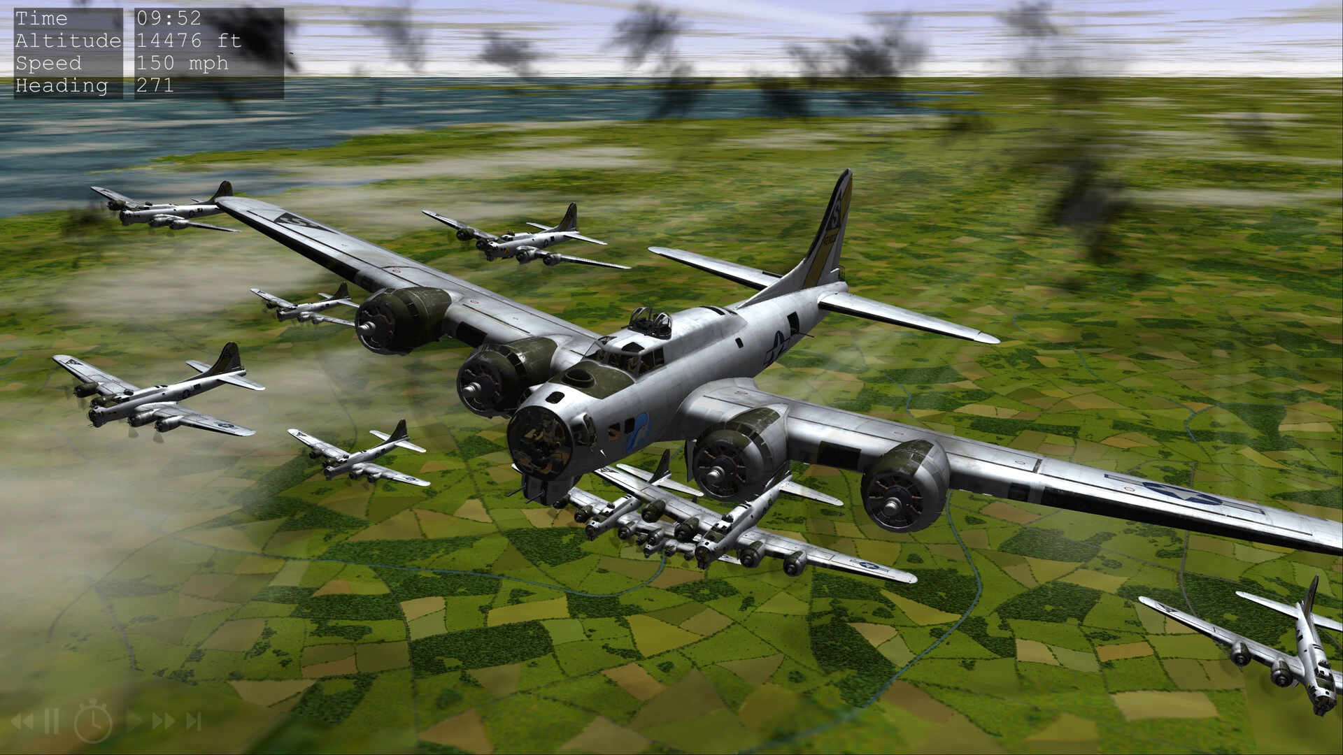 B17飞行堡垒：第八飞行中队重制版/B-17 Flying Fortress : The Mighty 8th Redux-黑猫博客