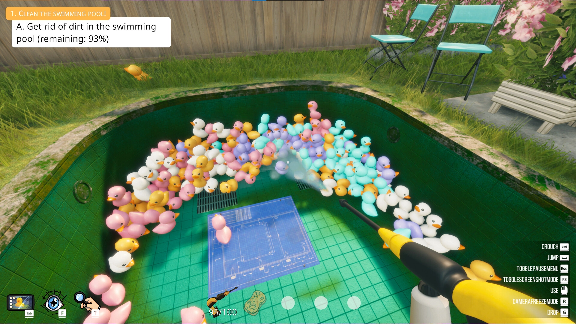 泳池清洁模拟器/Pool Cleaning Simulator-黑猫博客