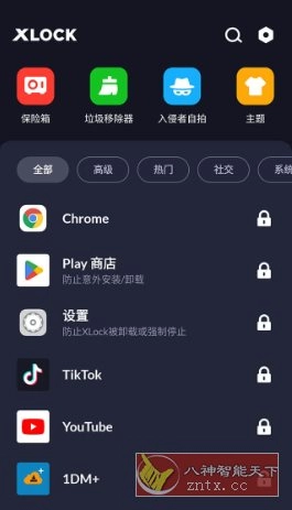 应用锁 App Lock XLock Pro v1.8.9专业版-黑猫博客