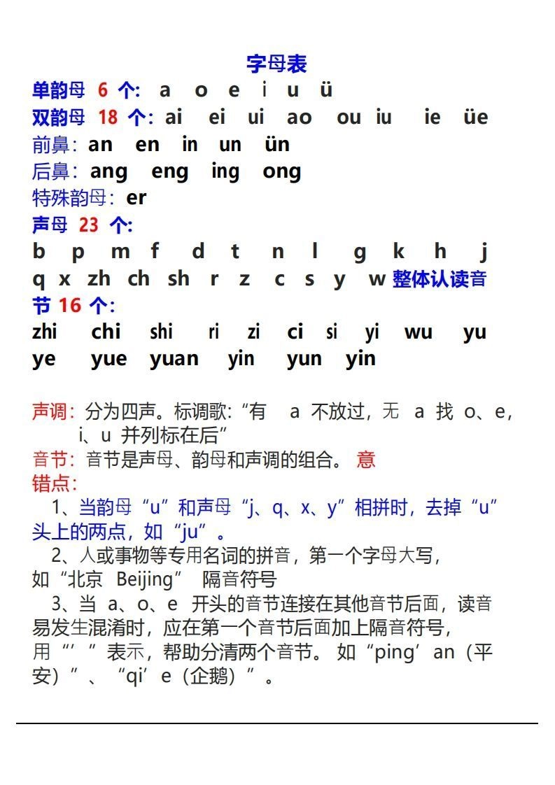 幼小衔接资料合集汇总(最新)