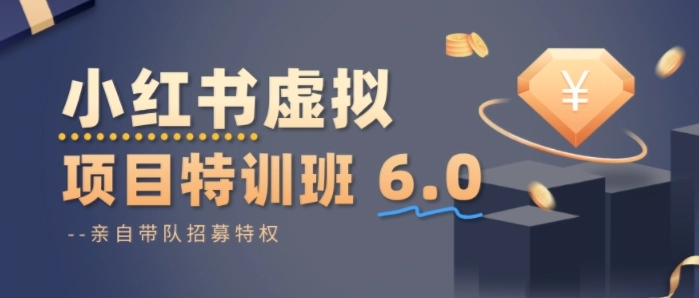 小红书虚拟项目特训课8.0，帮你从0到1打造稳定盈利的店铺，抓住流量红利(更新3月)-黑猫博客